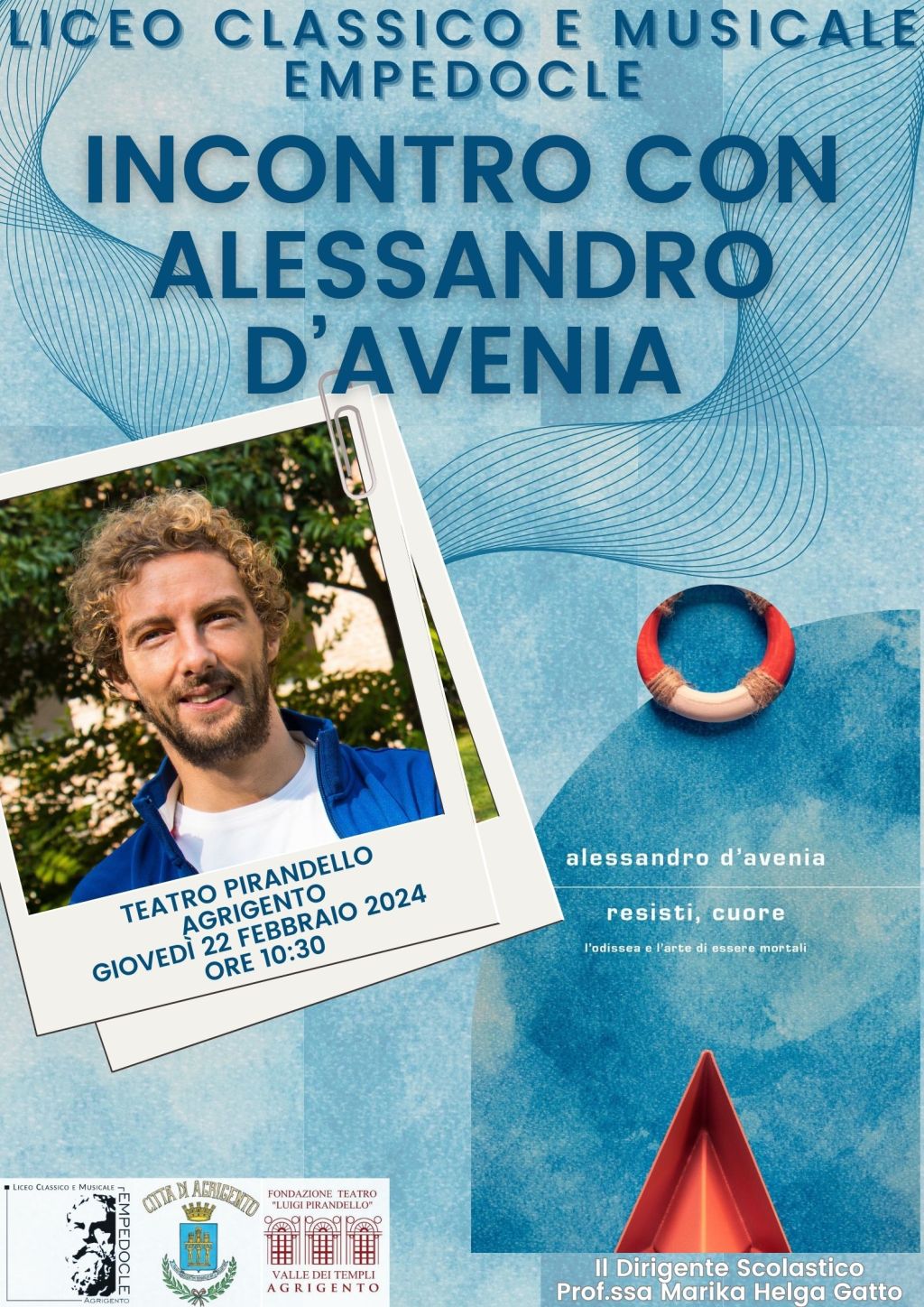 Agrigento, il Liceo Empedocle incontra Alessandro D'Avenia - Teleacras