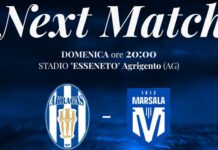 Akragas-Marsala, il big match si gioca in notturna: domenica alle 20 all’Esseneto