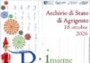 L’Archivio di Stato di Agrigento inaugurerà domenica la mostra documentaria “Insieme. Ritrovarsi in archivio”