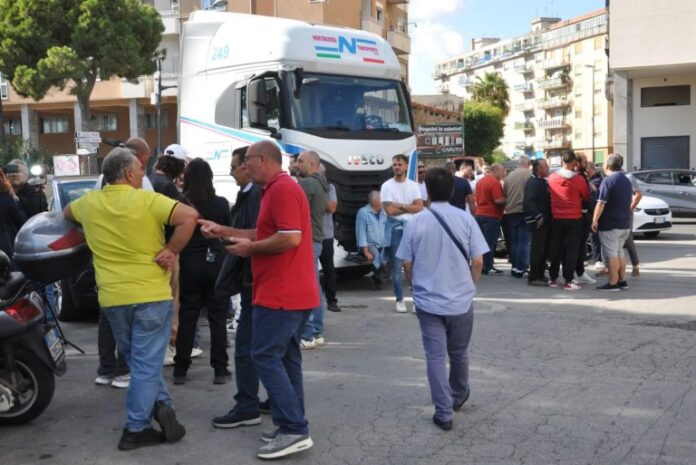 Sciopero camion