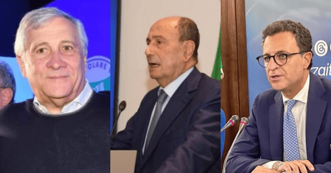 Tajani e Schifani